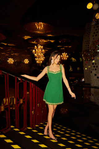 Emerald Green Jewel Dress