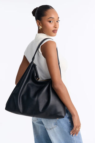 Got Carried Away Faux Leather Tote Handbag