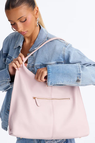 Got Carried Away Faux Leather Tote Handbag