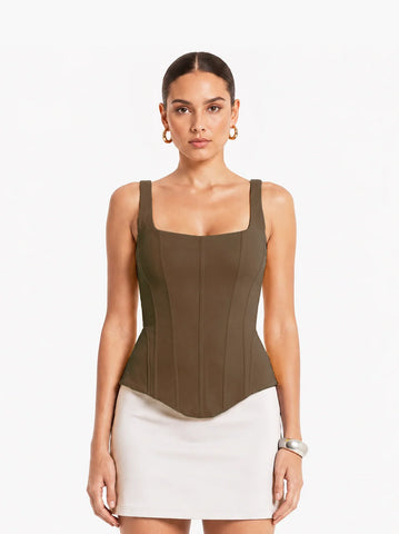 No Strings Corset Top
