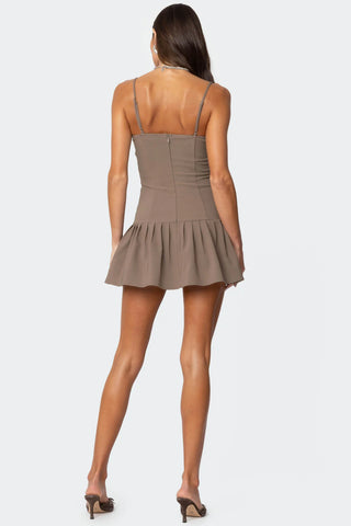 Midnight Muse Cupped Mini Dress