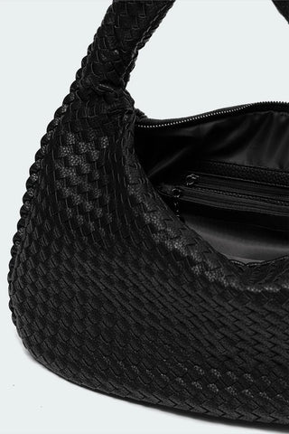 Braided Luxe Leather Tote