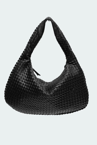 Braided Luxe Leather Tote