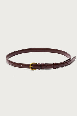 Goldey Faux Leather Belt