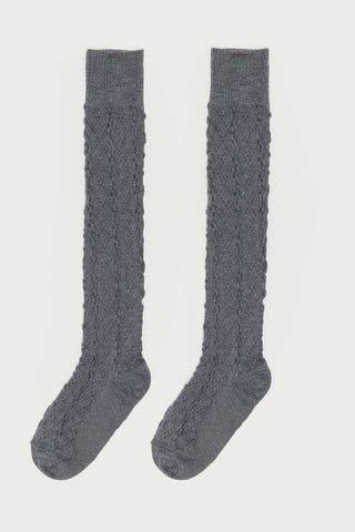 Cable Knit Socks