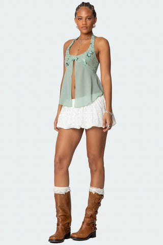 Starlit Chiffon Top