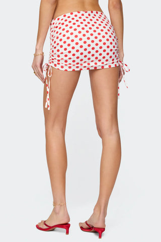 Zoe Polka Dot Cowl Neck Top