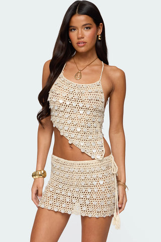 Mirage crochet Top