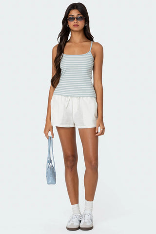 Gretta Striped Ribbed Tank Top