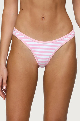 Jayla Striped Bikini Bottom
