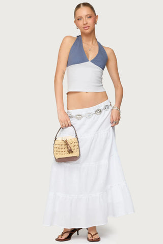 Petite Cascadia Tiered Skirt