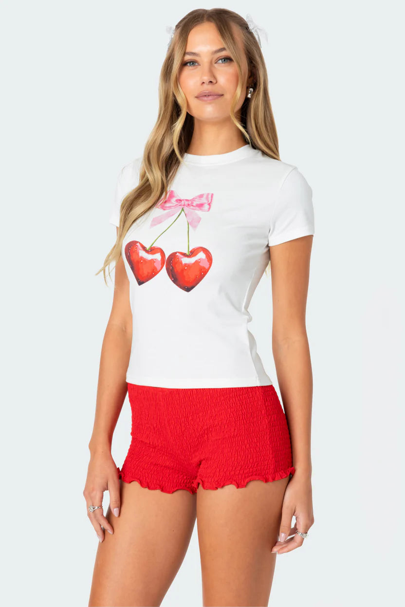 Sweetheart Cherry Tee