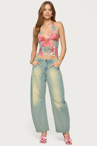 Catie Afterglow Halter Top