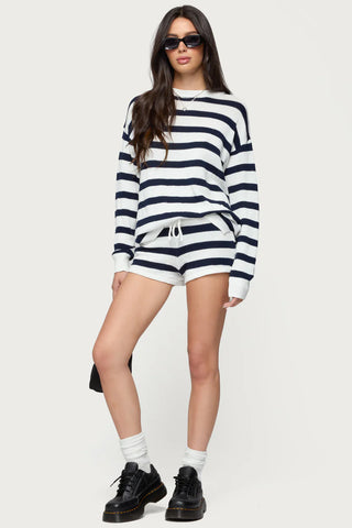 Amaris Oversized Striped Sweater
