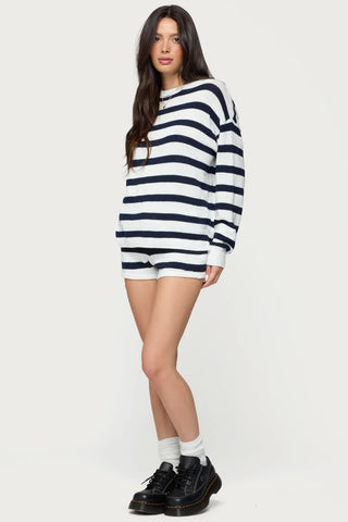 Amaris Oversized Striped Sweater