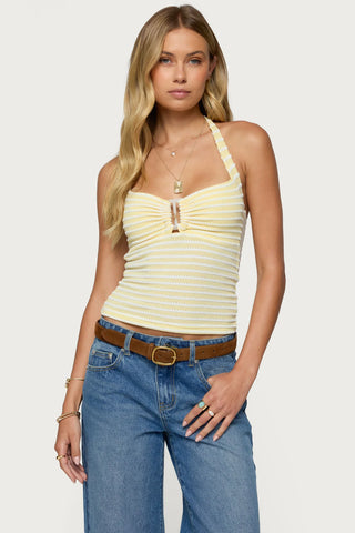 Sunstripe Halter