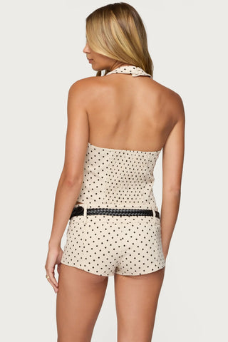 Dotwave Halter Top