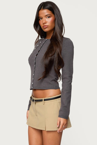 Alba Button Up Knit Cardigan