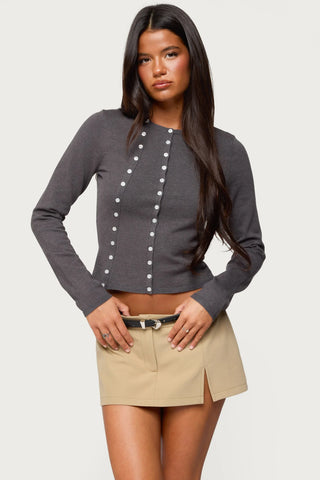 Alba Button Up Knit Cardigan