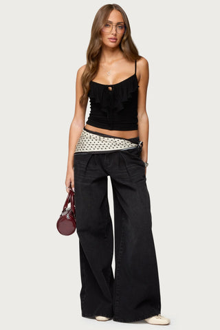 Jezebel Ruffle Tank Top