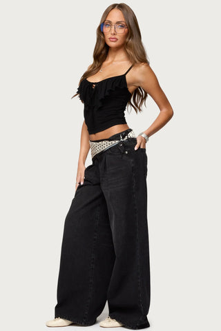 Jezebel Ruffle Tank Top