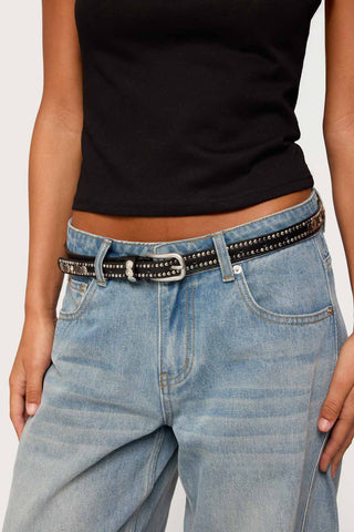Back To Basics Faux Leather Belt