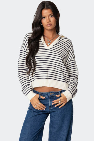 Striped Oversized Sweater