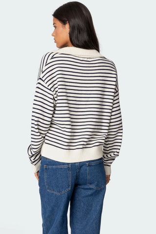 Striped Oversized Sweater