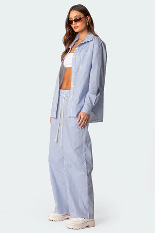 Harper Pinstripe Pants