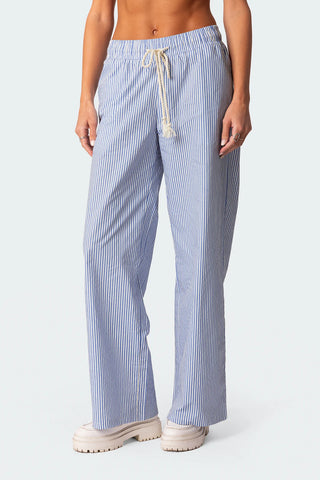 Harper Pinstripe Pants