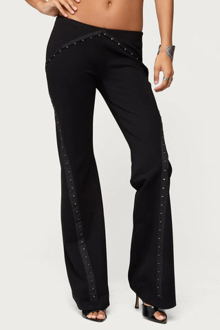 Hook & Eye Bootcut Trousers