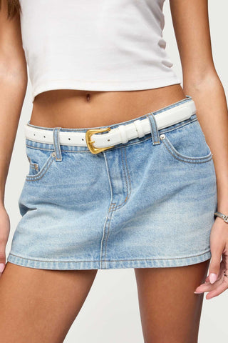 Back To Basics Faux Leather Belt