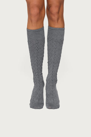 Cable Knit Socks