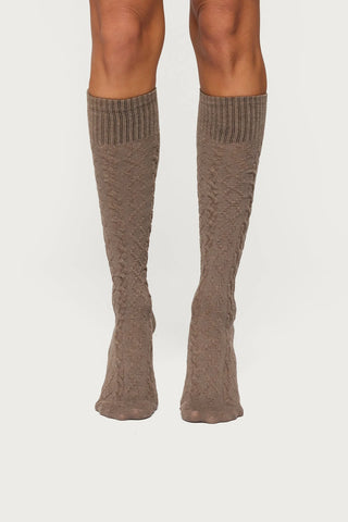 Cable Knit Socks