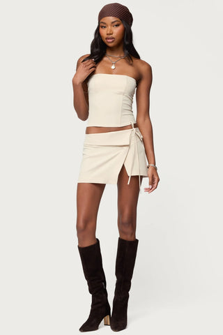 Selena Chic Asymmetric Wrap Skirt
