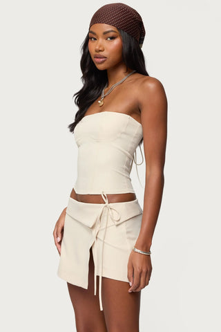 Selena Chic Asymmetric Wrap Skirt