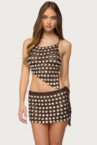 Mirage crochet Top