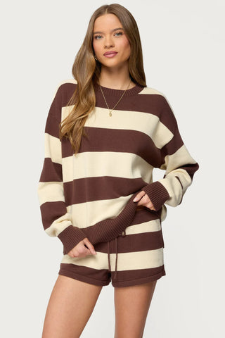 Striped Comfort Sweater