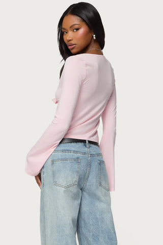 Scarlette Tie Front Top
