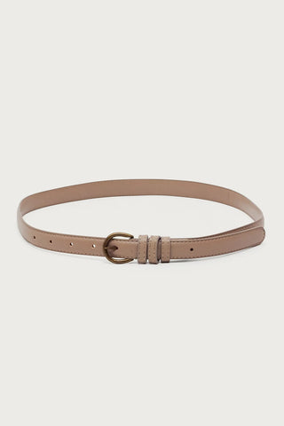 Goldey Faux Leather Belt
