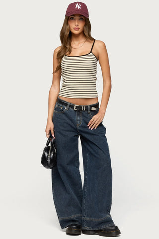 Tessa Ribbed Stripe Top