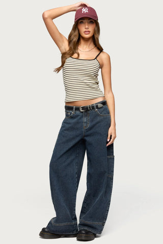Tessa Ribbed Stripe Top