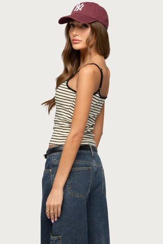 Tessa Ribbed Stripe Top