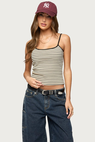 Tessa Ribbed Stripe Top