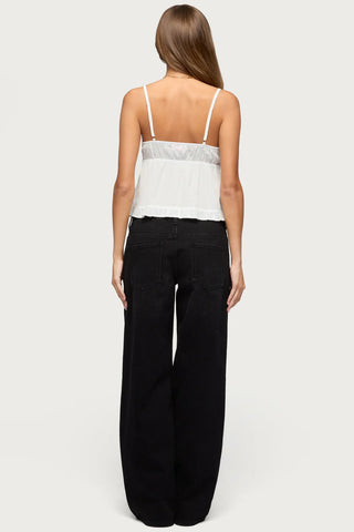 Rogue Distressed Low-Rise Jeans