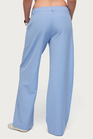 Tailored Straight Leg Pants