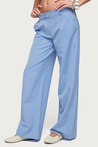 Tailored Straight Leg Pants
