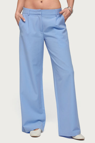 Tailored Straight Leg Pants