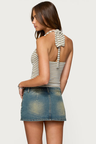 Sunstripe Halter