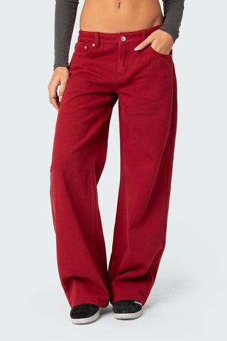 Roman Low Rise Baggy Jeans
